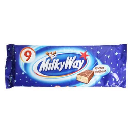 Milky Way 9 Pack (lot de 4)