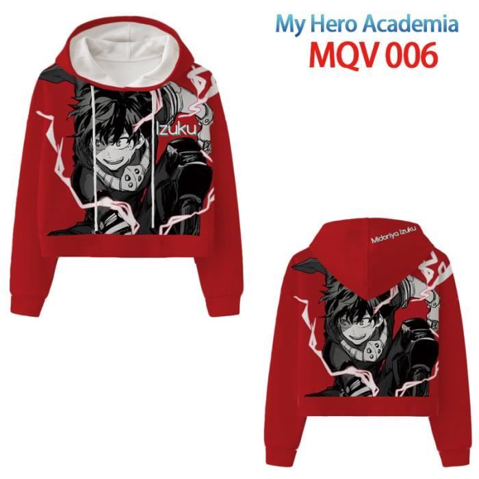 sweatshirt homme capuche,Mon Héros Universités Sweater à Capuche Dessin Animé Anime Cosplay Costume Sweats Himiko Toga 3D IMPRIMER