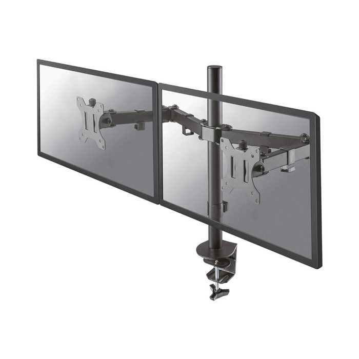 NEWSTAR Support d'écran plat FPMA-D550DBLACK pour bureau - Noir - 2 Display(s) Supported 81,3 cm - 16 kg Max - 75 x 75 VESA