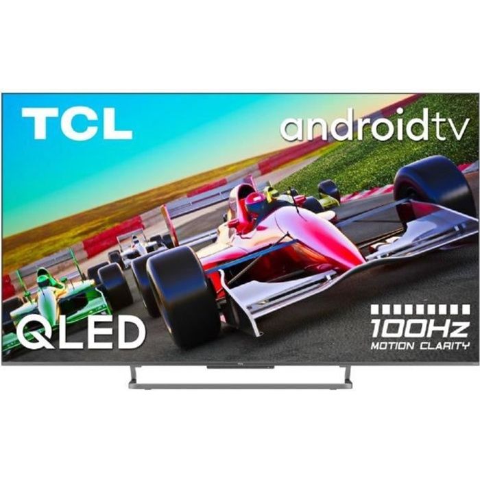 TCL 75C727 - TV QLED UHD 4K - 75- (190cm) - Dalle 100Hz - Dolby Vision - son Dolby Atmos ONKYO - Android TV - 4 x HDMI 2.1