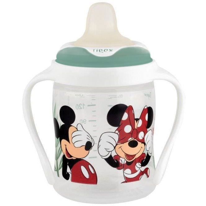 TIGEX Tasse Mickey&Minnie - Bec souple - 150 ml