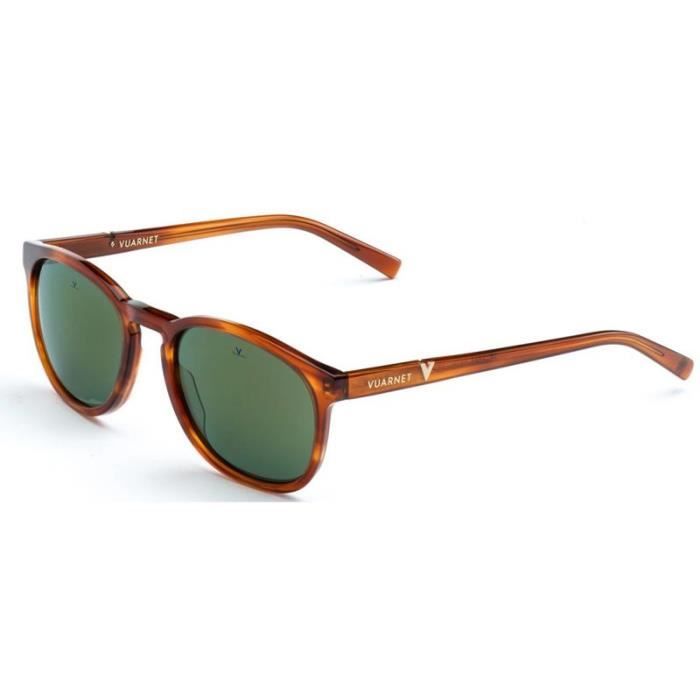 Lunettes de soleil Vuarnet District 1622 Ecaille Pure Grey Green Flash Medium