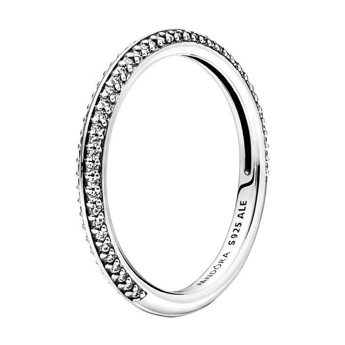 Bague - PANDORA - 199679C01-56 - Argent 925 - Oxyde de zirconium - Taille 56 (Ø 17 8 mm)