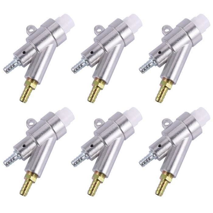 Niceminiwall Outil Sablage Avec Valve Laiton – Buse Alumine Robuste Anti-Rouille