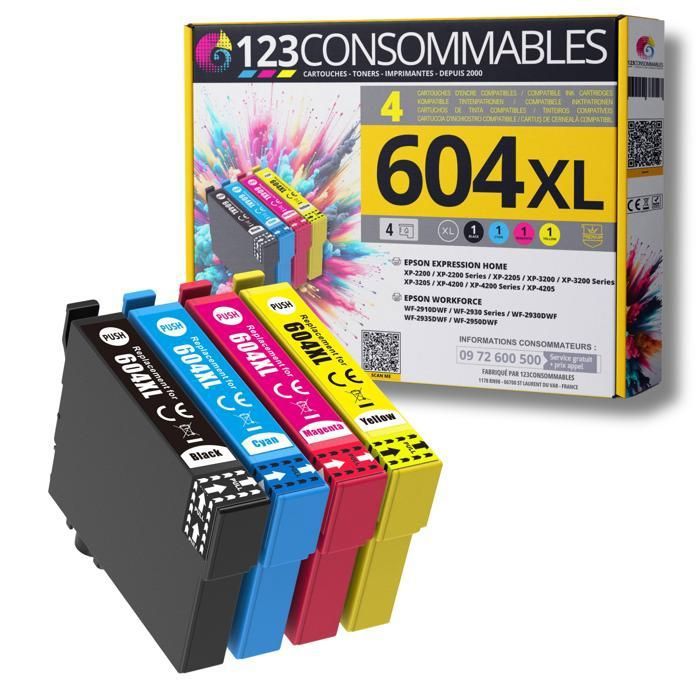 Cartouche 604 Epson Compatible