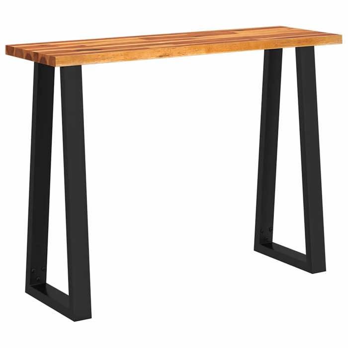 Table Haute salon, Table console - SOLOMON - à live edge 110x35x80 cm ...