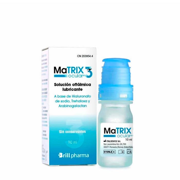 Matrix Ocular 3 Ophthalmic Drops 10ml - Cdiscount Santé - Mieux vivre