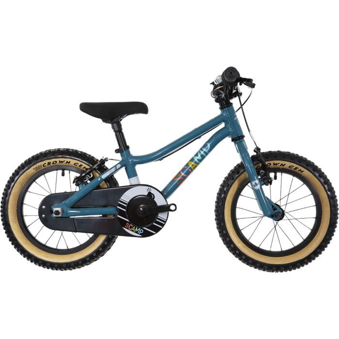 VTT Enfant Scamp SmallFox Single Speed 14 Bleu Pétrole