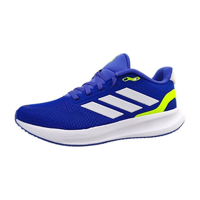 Garçons adidas Chaussure de course Runfalcon J Textile Lacets Plat - blue