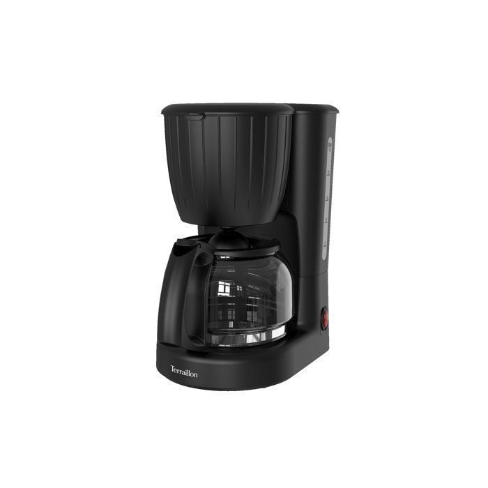 Cafetière filtre électrique - Terraillon - BISTRIA Noir - 1080W - 1 25L - 10-15 tasses - Anti-goutte - Maintien chaud Cafetière filtre électrique - Terraillon - BISTRIA Noir - 1080W - 1 25L - 10-15 tasses - Anti-goutte - Maintien chaud