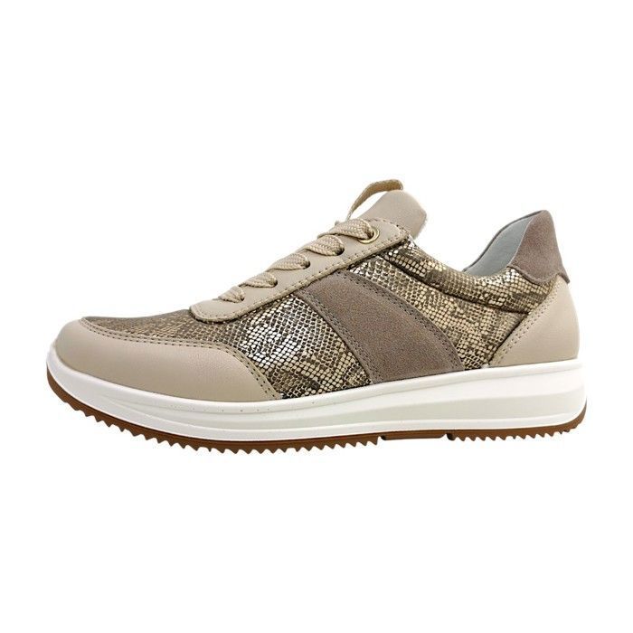 Femmes Ara chaussure à lacets sportive OSAKA 3.0 Textile Lacets Plat - BEACHCACHEMIRE 05