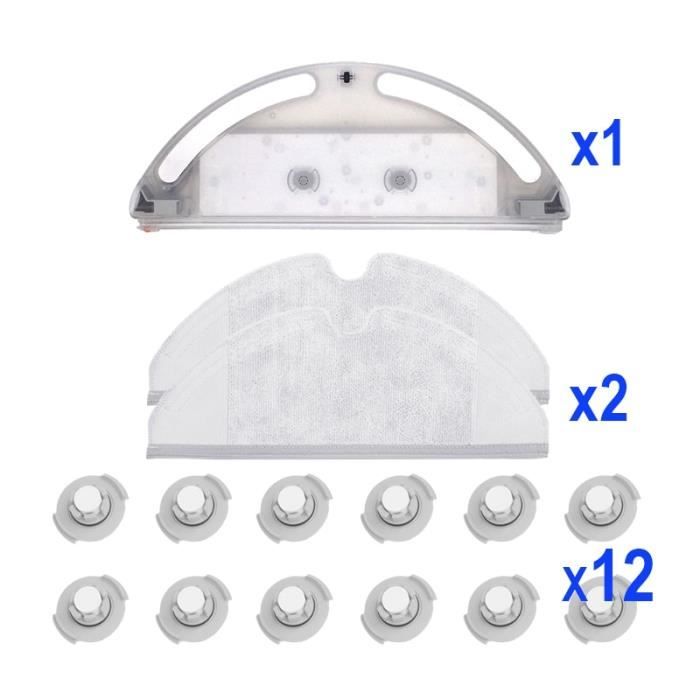 8 Panni In Microfibra Per Xiaomi Roborock S5, S50, S55, S6, S6 MaxV, S5 Max – Ricambio Originale, Morbidi E Assorbenti