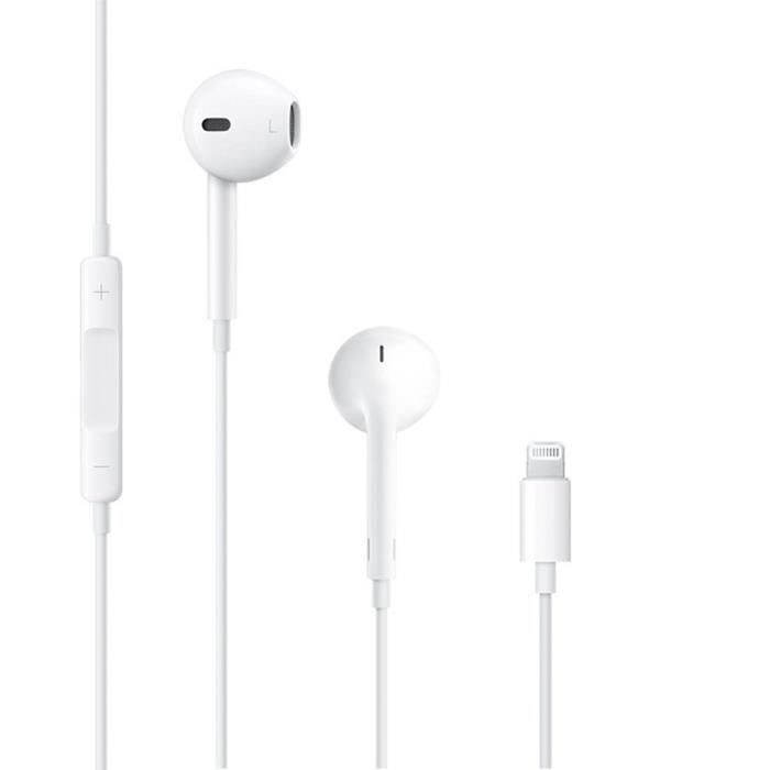 Écouteurs pour iphone 7 et 7 plus EarPods connecteur Lightning - Achat /  Vente kit bluetooth téléphone Écouteurs pour iphone 7 et - Cdiscount