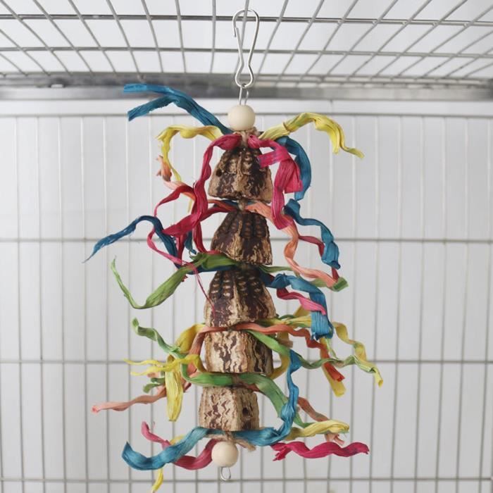 Meilleurs prix pour CWU 3 Pièces jouets pour oiseaux,jouets à mâcher pour oiseaux,perruches,calopsittes 60299