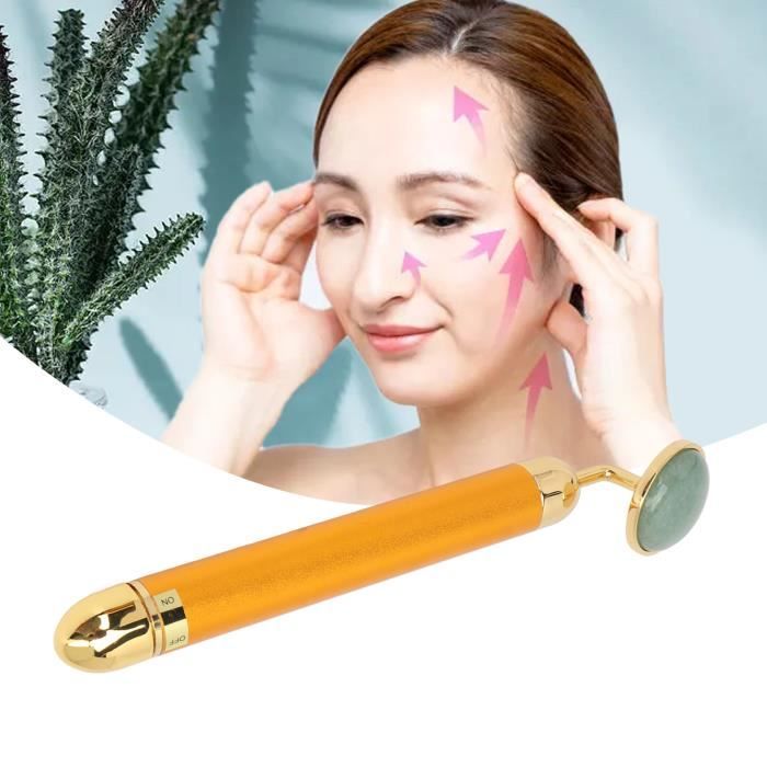 Rouleau De Jade MELUSINE Pour Massage Du Visage – Soin Beauté Naturel