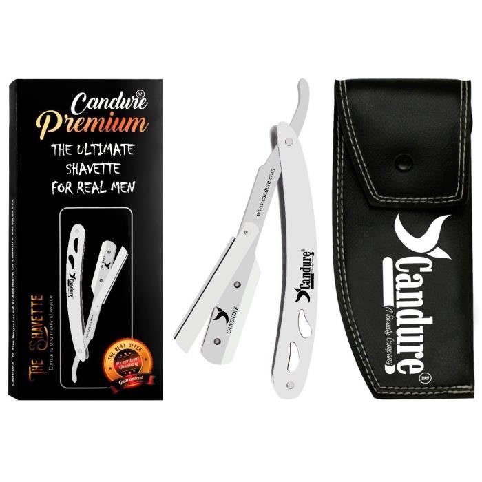 Rasoir a main lame rasoir mecanique coupe choux rasoir de coiffeur Étui ...