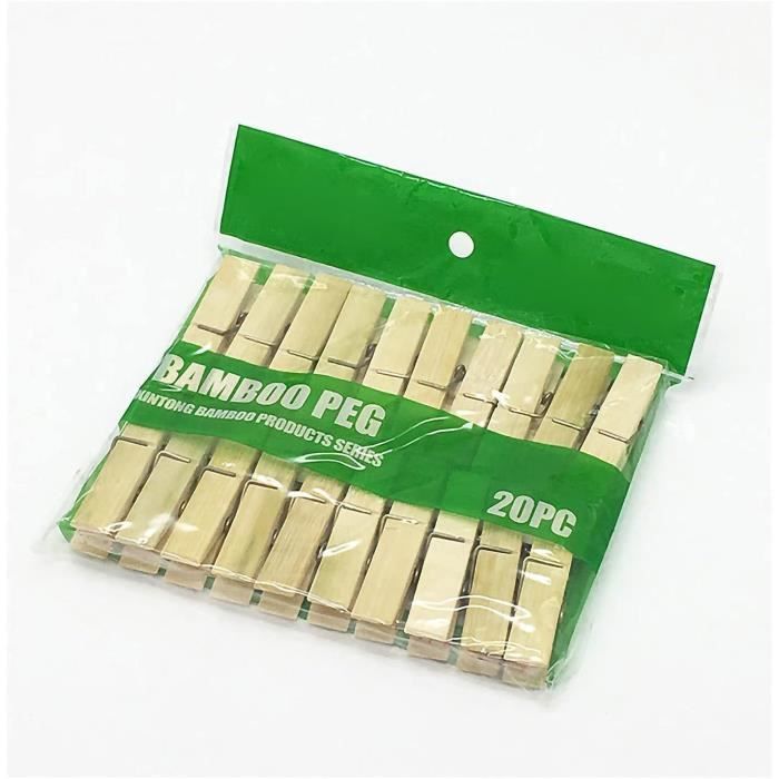 Lot De 20 Pinces à Ressort Solides En Métal Creux Galvanisé Bleu