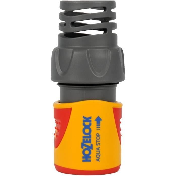 2 Connettori AquaStop Hozelock, Per Tubi Da 12,5 Mm E 15 Mm, Raccordo Di Arresto Acqua