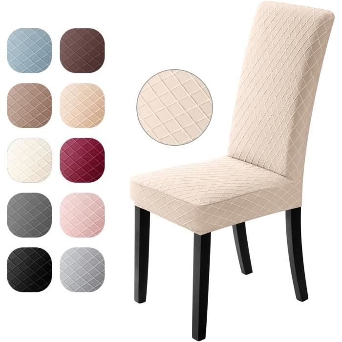 4 Pièces Housses de Chaise de Salle à Manger Couverture de Chaise