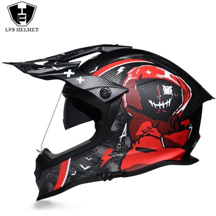 Crewneck Casque Motocross brodé main image 1