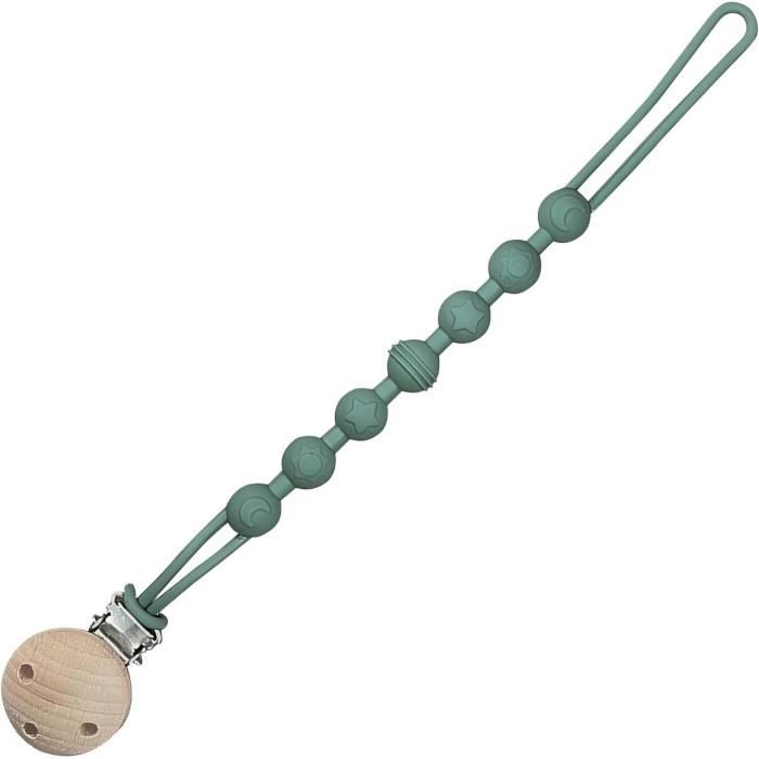Lot De 4 Attaches Tétine Silicone - Clip De Sucette Pour Bébé - Design Mignon, Sans BPA