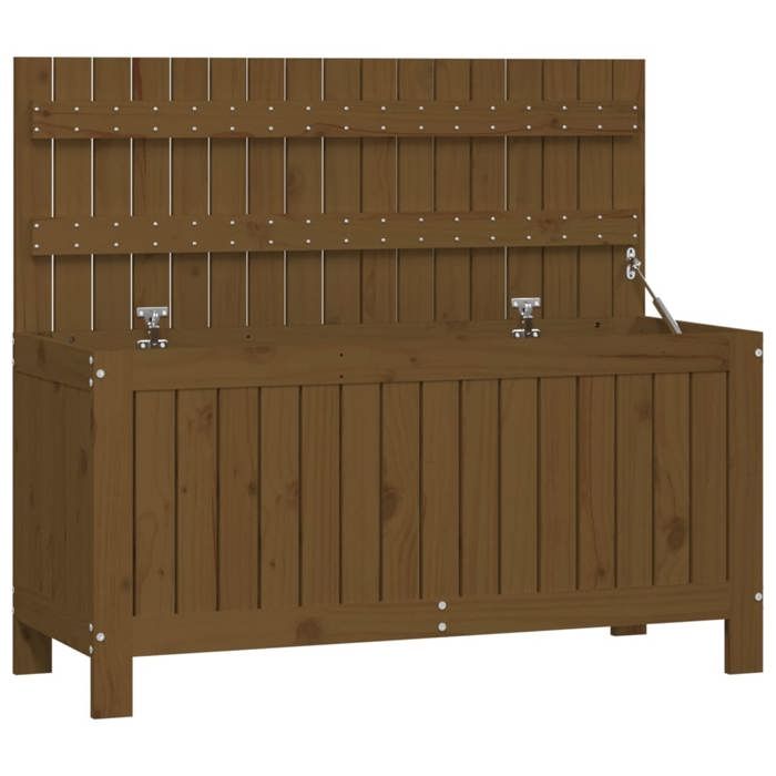 Helloshop26 Coffre de rangement bois miel - vue 4
