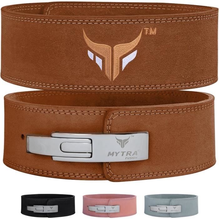 Ceinture Fine Véritable Cuir en Daim Avec Boucle Logo RR Rinascimento