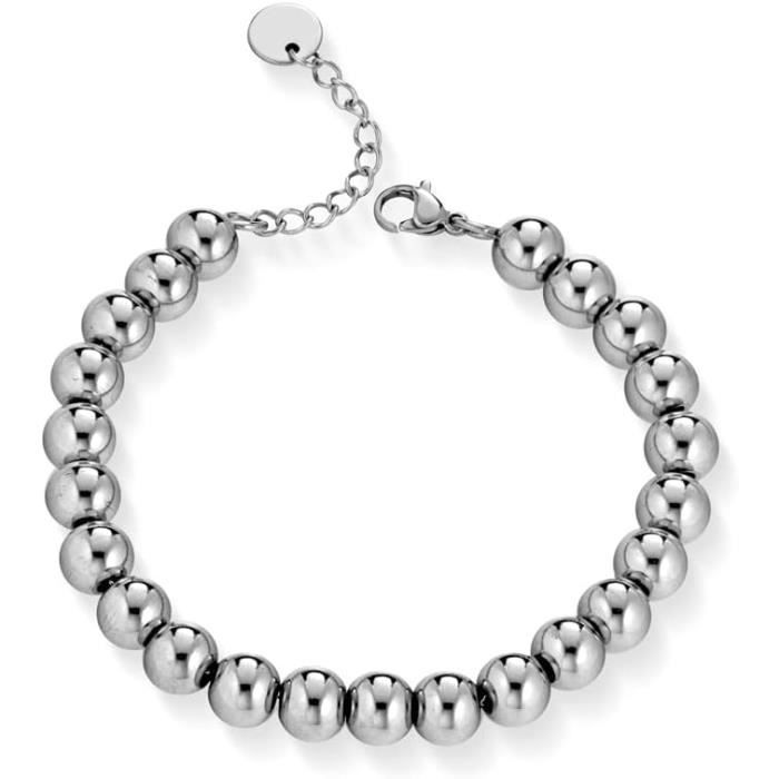 Bracelet Cuir Replay Blue Jeans - Boucle Acier Inox - 22cm - Fermeture Magnétique - Unisexe