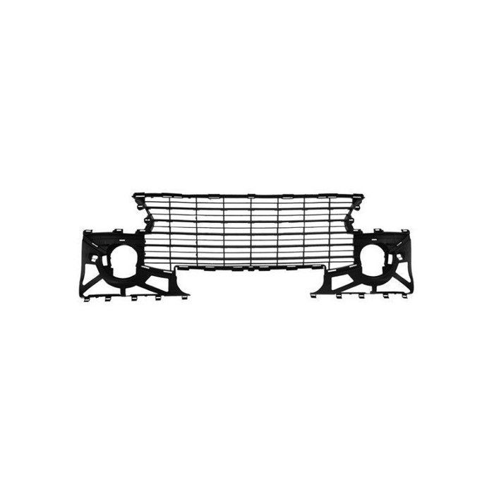 Grille de pare-choc avant centrale noire Peugeot 307 phase 2 2005-2009