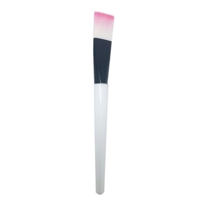 Pinceau Plat Maquillage Poils Synthétiques - Idéal Fond De Teint Et Masques De Soin, Neuf