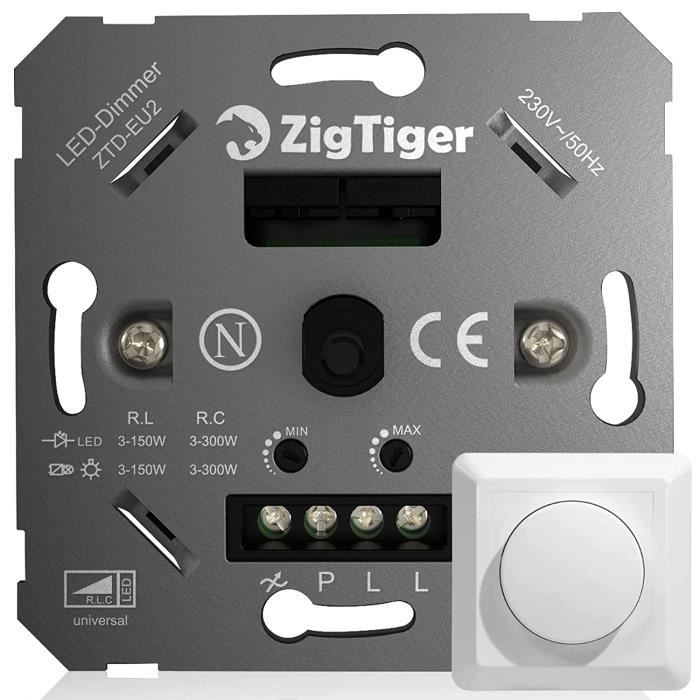 Variateur LED LiteGear LiteDimmer Micro – Interrupteur Simple à Main – Occasion