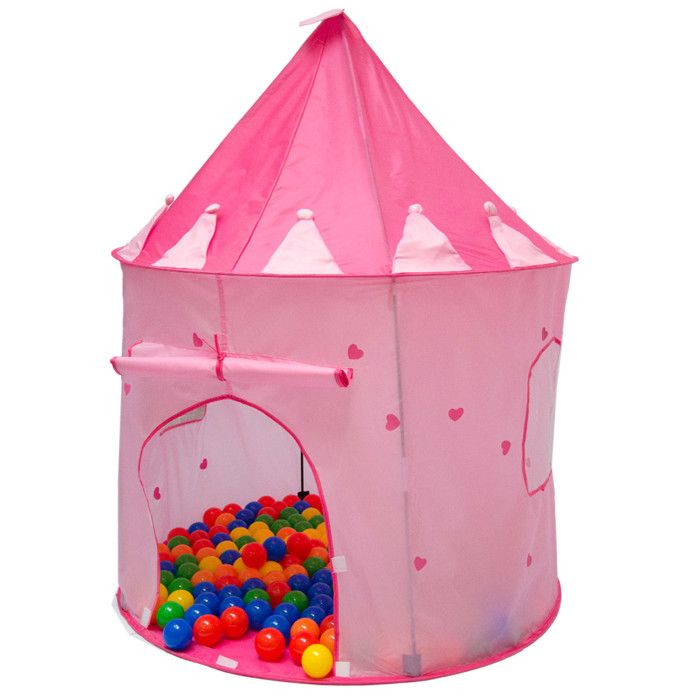 Tente de Jeu Princesse Rose - SHLK - Château Hexagone - Maille PVC