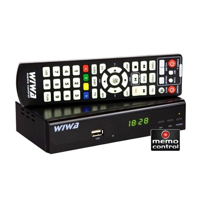 WIWA HD90 MÉMO, DÉCODEUR DVBT / MPEG4, FULLH… radio