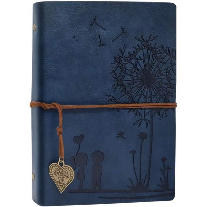 Lot De 3 Mini Carnets Cuir A7 - Papier Ligné, Fermeture élastique, Format Poche, Pour Notes Voyages Bureau