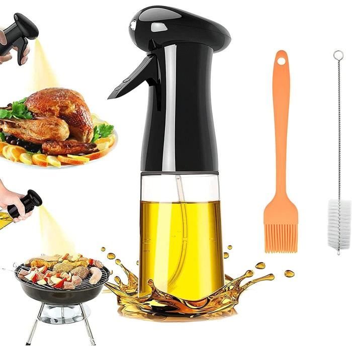Bouteille De Pulvérisation D'Huile, Vaporisateur D'Huile, Pulvérisateur De Vinaigre, Spray Huile