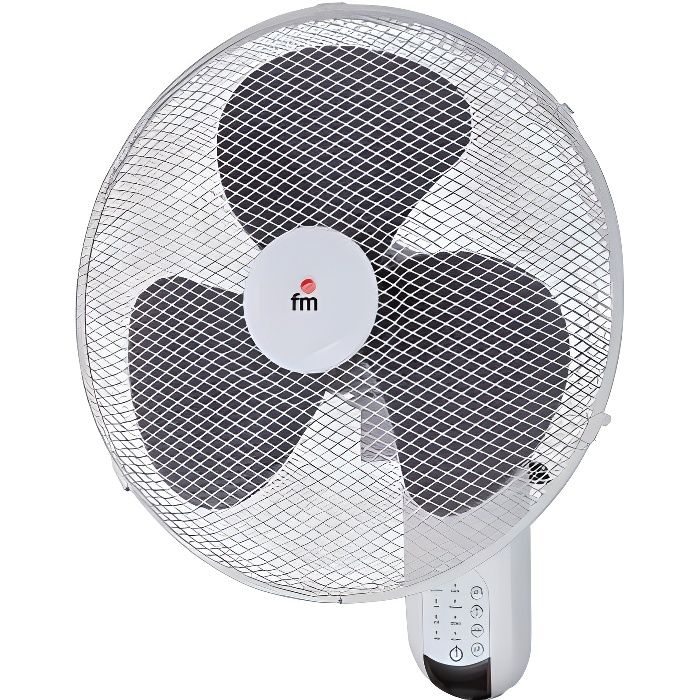 Ventilateur Mural - Grupo FM - VM-140-M - 50W - Blanc