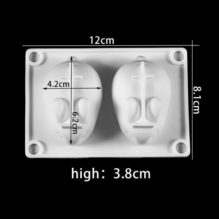 Porte-clé Skull En Résine époxy-Porte-clés/Skull