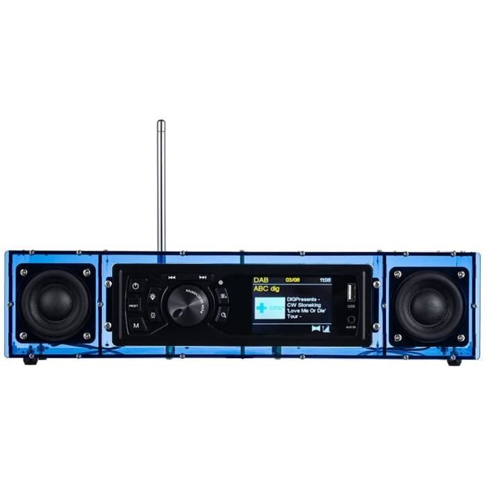 Kits Radio FMDab Do It Yourself (DIY) avec Coque en Acrylique