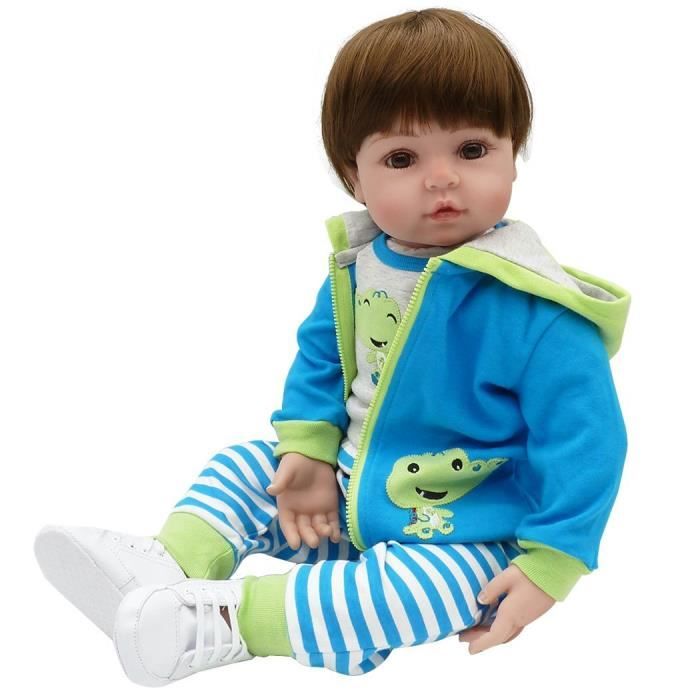 Yesteria Bebe Reborn Garcon Realiste En Silicone Toddler Corp Douce Vetement Bleu 60 Cm Cdiscount Jeux Jouets Yesteria Bebe Reborn Garcon Realiste En Silicone Toddler Corp Douce Vetement Bleu 60 Cm Cdiscount Jeux Jouets