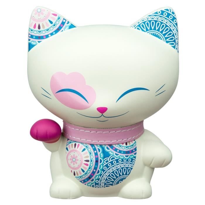 Chat Porte Bonheur Mani The Lucky Cat Blanc Collier Rouge Sonstige Chat Porte Bonheur Mani The Lucky Cat Blanc Collier Rouge Sonstige