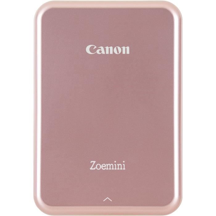 CANON Zoemini Imprimante photo de poche - Photo : 5 x 7,6 cm - Rose Doré + 10 Films inclus