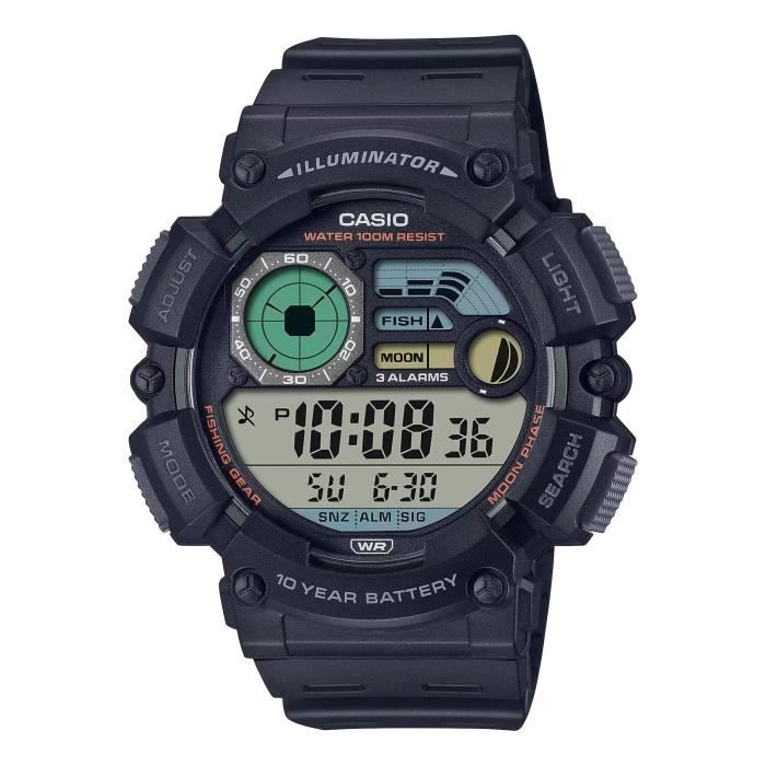 Montre - CASIO - WS-1500H-1A - Quartz - Résine - Sport