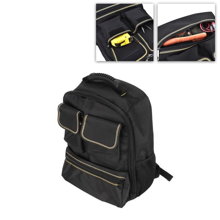 Sac à Dos Peinture A3 Portable Étanché – Sac De Transport Artistes Multifonction Pour Planche, Dessin, Croquis (Noir)