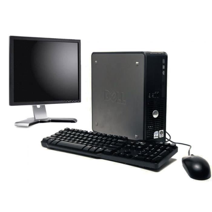 PC de bureau - Dell Optiplex GX745 18Ghz - 2 Go - 80 Go + Ecran 22 pouces Reconditionné -  reconditionné disponible sur Cdiscount Seconde Vie