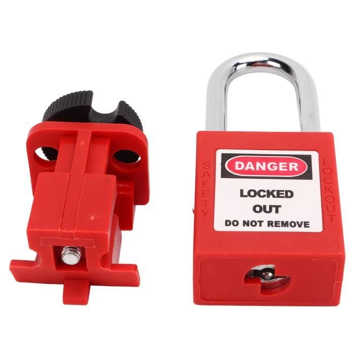 Cadenas De Sécurité Pour Disjoncteur - Verrou Universel En Nylon - Blocage Monopolaire - Sécurité électrique Joselin