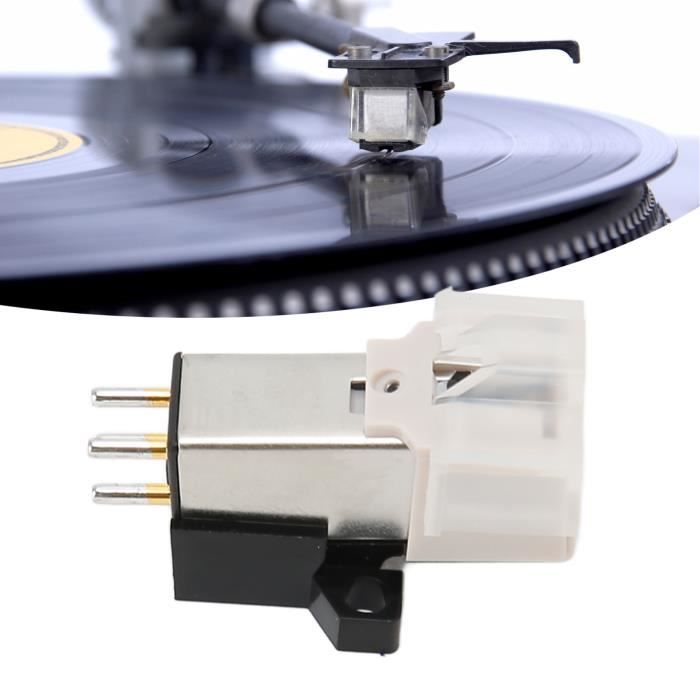 Aiguille Tourne Disque Stylet Magnétique De Rechange Pour Tourne-disque Avec Aiguille Vinyle LP Pour Tourne-disque Saphir Pour Tourne Disque