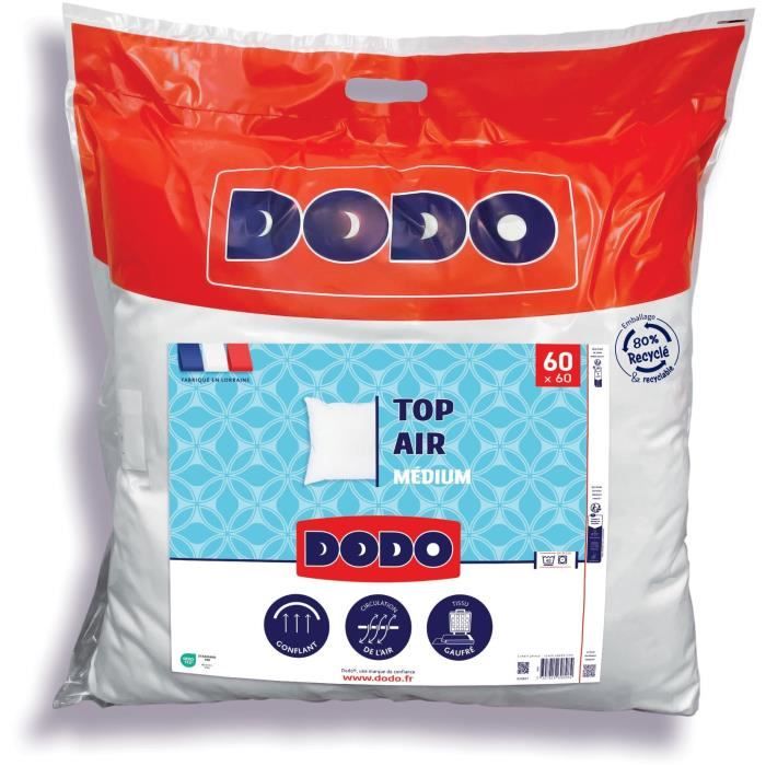 Oreiller DODO MEDIUM TOP AIR 60 x 60 cm