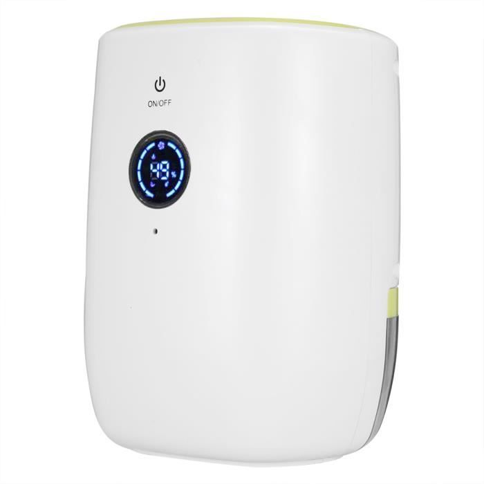 Déshumidificateur D'Air 1800ML Portable - Minuterie 6/8/10h, Silencieux, Auto-Arrêt, LED