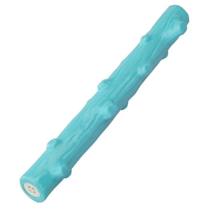 EBI Bâton en caoutchouc saveur menthe 3050cm - Bleu - Pour chien