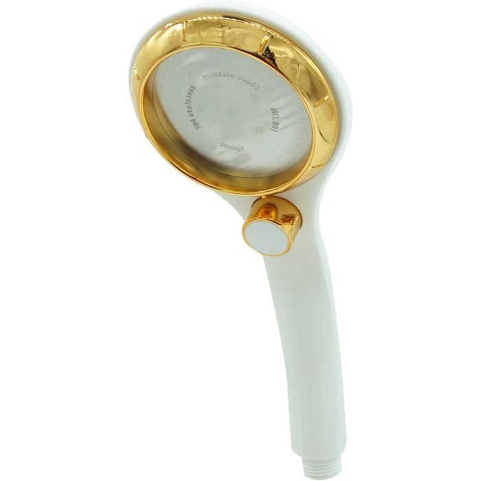 Tuyau,Silver-1.5M--Tuyau De Douche Haute Pression En PVC Lisse, Pommeau